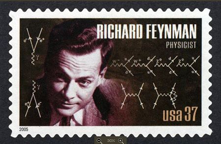 Feynman U.S. postage stamp