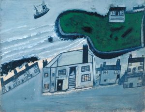 The Hold House Port Mear Square Island Port Mear Beach' ?c.1932 by Alfred Wallis 1855-1942