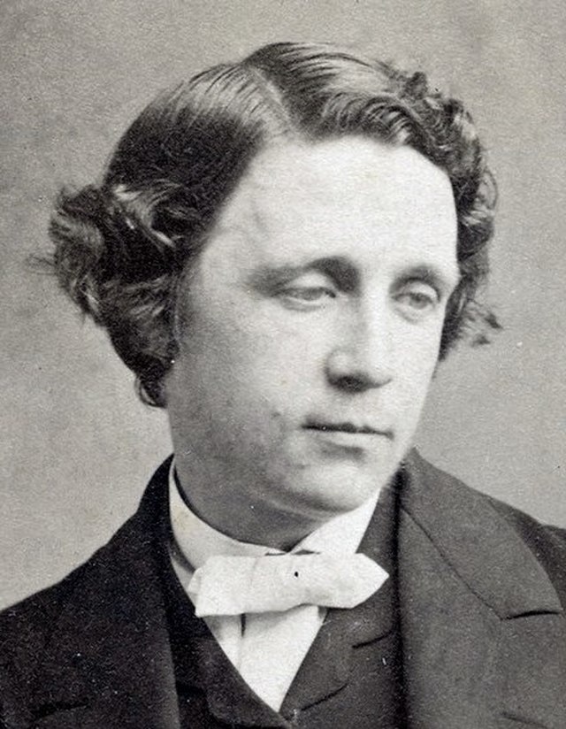 Lewis Carroll Charles Lutwidge Dodgson Author Of Alices Adventures